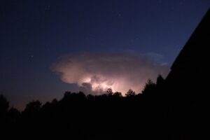 Niebo nad Beskidem Niskim